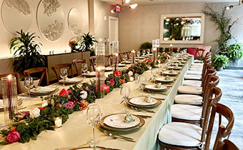 Summer Soiree Table Set-up